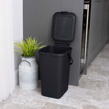 Load image into Gallery viewer, Addis Eco Utility Storage Caddy Ideal Storage Caddy For Kitchen Bathroom 18Ltr BLACK