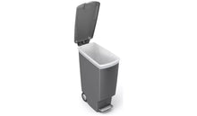 Load image into Gallery viewer, Simplehuman 40 Litre Plastic Slim Pedal Bin - Grey