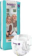 Load image into Gallery viewer, Bambo Nature Nappies Size 7 (18+kg), Pack of 40 Disposable Nappies, Eco Nappy with Enhanced Leakage Protection, Secure Baby Nappy, Skin-Friendly for Ultimate Comfort