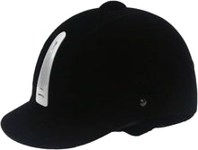 Load image into Gallery viewer, TentHome Velvet Equestrian Hat Comfortable Riding Helmets Breathable Horse Riding Hats Black