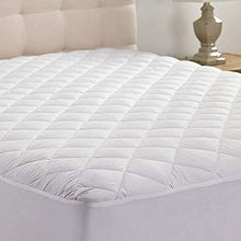 Load image into Gallery viewer, Bedsure Mattress Topper King Quilted Mattress Cover supersoft