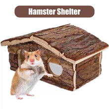 Load image into Gallery viewer, Wooden Hamster Hideout House 24 X 13 X 10 CM