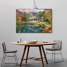 Load image into Gallery viewer, 500 Piece Puzzles for Adults Mountain Villa 20.5 x 15 Inch 500 Piece Jigsaw Puzz