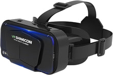 Load image into Gallery viewer, VR Shinecon VR Headset 3D VR Glasses Universal Virtual Reality Goggles Support 360°Panorama Adjustable Pupil Distance Eye Protection VR Goggles for Movies Games Gift for Kids Adults