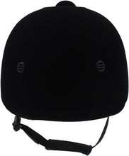 Load image into Gallery viewer, TentHome Velvet Equestrian Hat Comfortable Riding Helmets Breathable Horse Riding Hats Black