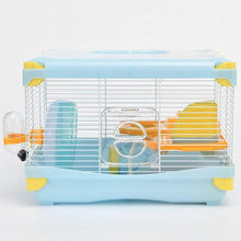 Load image into Gallery viewer, Hamster Cage Small Animal Cage 2 Layers Spacious Tray Design Easy to Clean