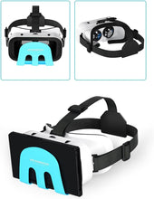 Load image into Gallery viewer, RREAKA Switch VR Headset designed for Nintendo Switch VR Headset & Switch oled console with adjustable Lens for a virtual reality gaming experience and for Labo VR 3D Goggles Head Strap