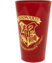 Load image into Gallery viewer, Harry Potter Hogwarts Crest 400-500ml Large Coloured Glass COLLECTABLES