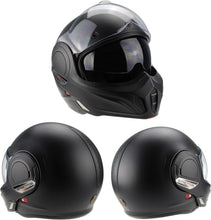 Load image into Gallery viewer, VPR F242 P/J Reverse Flip-Up Motorcycle Helmet - Double Visor Modular Jet Crash Helmet for Racing Sports Touring - Road Legal ECE22.05/22.06 Approved Motorbike Helmets