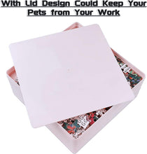 Load image into Gallery viewer, 8 Sorting Trays with Lid 8x8 Premium Puzzle Trays for Lovers Up to 1000-1500 Pieces, Convenient Tool (White)