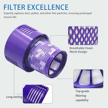 Load image into Gallery viewer, Braumers 3-Pack Replacement Filters Compatible with Dyson V10, V10 Absolute, V10 Animal, SV12 Cordless Vacuums - Washable HEPA-Type Vacuum Parts