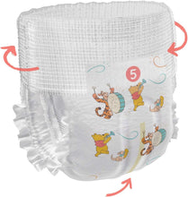 Load image into Gallery viewer, Disney - Nappy Pants - Size 5 (12-17 kg) – 140 count (2 packs of 70)