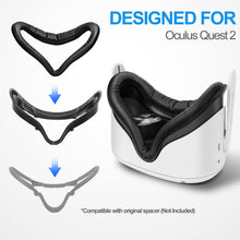 Load image into Gallery viewer, SUPERUS Facial Interface & Face Cover Pad for Oculus Quest 2 Sweat-Proof PU Foam