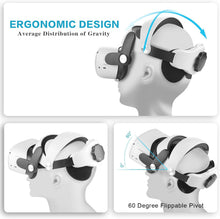 Load image into Gallery viewer, Elite strap for Meta Quest 2, Newenmo Head Strap, VR Accessories Adjustable Head