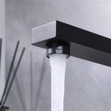 Load image into Gallery viewer, Kelelife kitchen Taps Faucet Matte Black Bath Bathtub Mixer Tap with Handheld