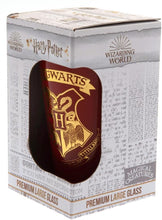 Load image into Gallery viewer, Harry Potter Hogwarts Crest 400-500ml Large Coloured Glass COLLECTABLES
