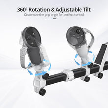 Load image into Gallery viewer, VR Gunstock for Meta Quest 2/3 Quest 3S Gun Onestock for all Adjustable Design 360° Rotatable Grips Left-Hand Friendly Pump-Action Simulation withTactical QD Sling System
