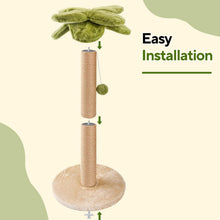 Load image into Gallery viewer, LIFLIX 86 cm Palm Tree Cat Scratching Post, Sturdy Sisal Scratch Post with Inter