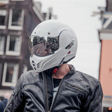 Load image into Gallery viewer, VPR F242 P/J Reverse Flip-Up Motorcycle Helmet - Double Visor Modular Jet Crash Helmet for Racing Sports Touring - Road Legal ECE22.05/22.06 Approved Motorbike Helmets