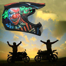 Load image into Gallery viewer, Full Face MTB Motocross Helmet Set, Youth Kids Off Road ATV Motorbike Crash Helmet, BMX Downhill Enduro Quad Dirt Bike Helmet Protective Gear, with Goggles Gloves Mask SIZE SMALL