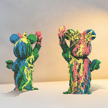 Load image into Gallery viewer, DAHONPA Colorful Statue of Liberty Bear Micro Building Blocks (6150 Pieces), Gift for Adults and Kids