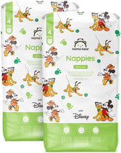 Load image into Gallery viewer, Mama Bear Disney Ultra Dry Nappies, Size 4+ (9-15 kg), 168 Count (2 Packs of 84)