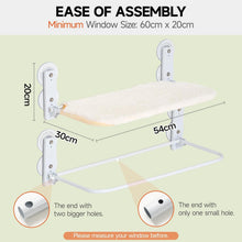 Load image into Gallery viewer, MEWOOFUN Foldable Cat Window Hammock Perch Cat Window Bed with Powerful Suction