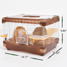 Load image into Gallery viewer, Hamster Cage Small Animal Cage 2 Layers Spacious Tray Design Easy to Clean