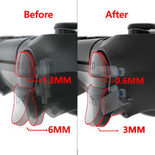 Load image into Gallery viewer, eXtremeRate WHOLE TACTILE Clicky Kit for ps4 Controller Shoulder Face Dpad Buttons, Custom Flashshot Button Stop Flex Cable, Mouse Click Kit for ps4 Controller CUH-ZCT2 JDM-040/050/055