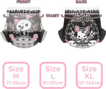 Load image into Gallery viewer, LittleForBig Ultra Absorbent 7000 ml Adult Printed Diaper 10 Pcs - Goth Brat High Absorbency Core Advanced Leak Guards Soft Skin-Friendly Padding Tear Protection Adjustable Tapes Secure Comfortable Fit