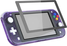 Load image into Gallery viewer, eXtremeRate Clear Atomic Purple DIY Replacement Shell for Nintendo Switch Lite