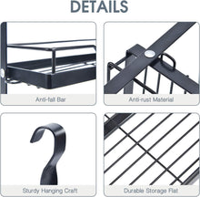 Load image into Gallery viewer, Kingrack Kitchen and Shower Rack Series for Hanging 2 tier hanging collapsible