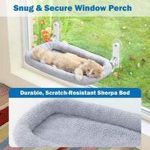 Load image into Gallery viewer, Zakkart Foldable Cat Hammock for Window - Cordless, Machine Washable Bed, Robust