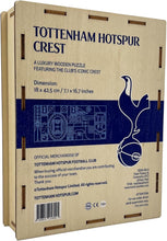 Load image into Gallery viewer, Iconic Puzzles - Tottenham Logo 100% eco-sustainable wooden puzzle with official