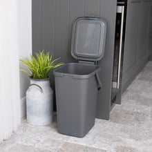 Load image into Gallery viewer, Addis Eco Utility Storage Caddy Ideal Storage Caddy For Kitchen Bathroom 18Ltr DARK GREY