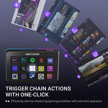 Load image into Gallery viewer, FIFINE D6 Streaming Controller Macro Keyboard 15 Customizable Keys for Stream, Gaming, Podcast. Keypad Compatible with Twitch, OBS, YouTube, Streamlabs. for Mac And PC.