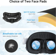Load image into Gallery viewer, AMVR FC3 Upgraded Face Pad Facial Interface Compatible with Meta/Oculus Quest 3