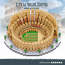 Load image into Gallery viewer, Roman Colosseum Building Blocks Set, 5594 PCS Architecture Model Building Kit