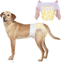 Load image into Gallery viewer, Dono Dog Nappies Female / Male with Full Wrapped Stretchy Waist, 10 PCS