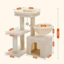 Load image into Gallery viewer, PAWZ Road Small Cat Tree 73cm Tower for Indoor Cats 2 Styles Activity Tree