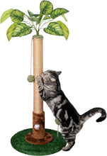 Load image into Gallery viewer, Meowoou Cat Scratching Post, 81 cm Tall Scratch Post for Cats with Sisal Rope