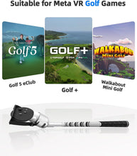 Load image into Gallery viewer, Aluminium Alloy VR Golf Club Attachment for Meta Oculus Quest 3 Quest 2 Meta Que