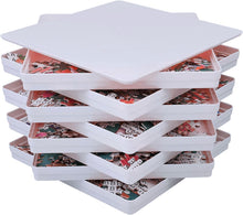 Load image into Gallery viewer, 8 Sorting Trays with Lid 8x8 Premium Puzzle Trays for Lovers Up to 1000-1500 Pieces, Convenient Tool (White)