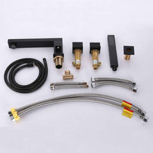 Load image into Gallery viewer, Kelelife kitchen Taps Faucet Matte Black Bath Bathtub Mixer Tap with Handheld