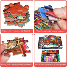 Load image into Gallery viewer, 1000 Pieces Jigsaw Puzzles for Adults Bizarre Bookshelf 1000 Piece Puzzle 14 +