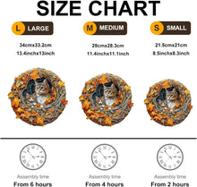 Load image into Gallery viewer, Wooden Jigsaw Puzzles for Adults - 3d Cat Mom Jigsaw Puzzles 280pcs, Artistic