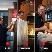 Load image into Gallery viewer, Hero Extra Large Emergency Fire Suppression Blanket - 1 Pack, XL Fiberglass Fire