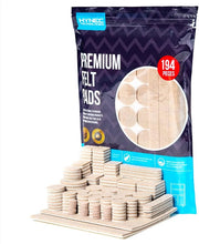 Load image into Gallery viewer, Hynec Premium Furniture Felt Pads for Furniture Feet - Self Adhesive Floor Protectors