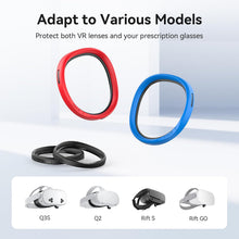 Load image into Gallery viewer, AMVR Glasses Spacer Compatible with Quest 3s/Quest 2/Quest 1/Rift S/Go, Lens Protector Accessories Myopia Glasses from Scratching VR Headset Lens