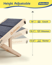 Load image into Gallery viewer, Dog Ramp for Sofa for Small Dogs - Joint-friendly, Anti-Slip Folding, Adjustable